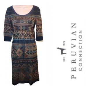 Peruvian Connection sweater dress size small